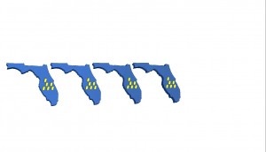 Florida Swede Pixel Badge