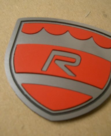 R Shield - Red